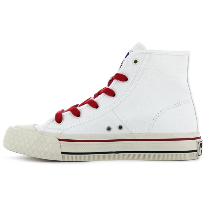 Baskets Palladium Palla Louvel High Tops Homme Blanche | FR DZH962P